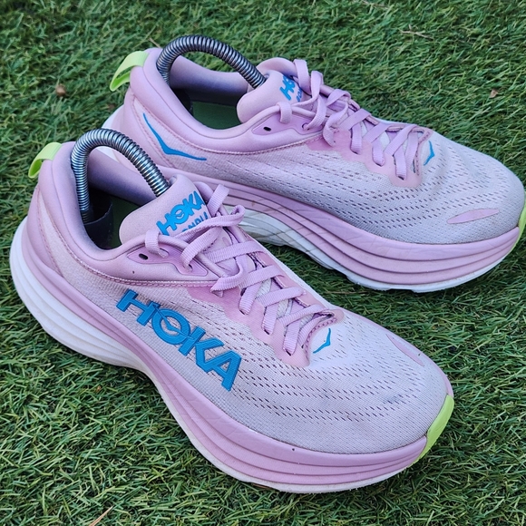 Hoka One One Shoes - HOKA BONDI 8 - Womens Athletic Shoes - SIZE 8.B - - Please See All Pictures